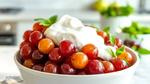Sour Cream Burnt Grapes Recipe and Health Benefits