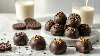 Easy Vegan Oreo Truffles Recipe No Bake Dessert
