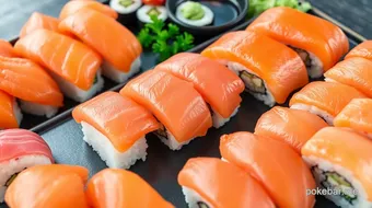 Salmon Topped Sushi Order Guide and Health Tips